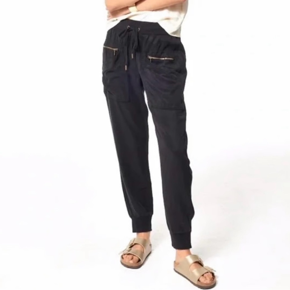 Young Fabulous & Broke Ozzy Cargo Joggers in Charcoal Grey XS
